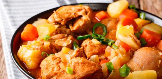 pollo vverduras microondas- noticias ahora