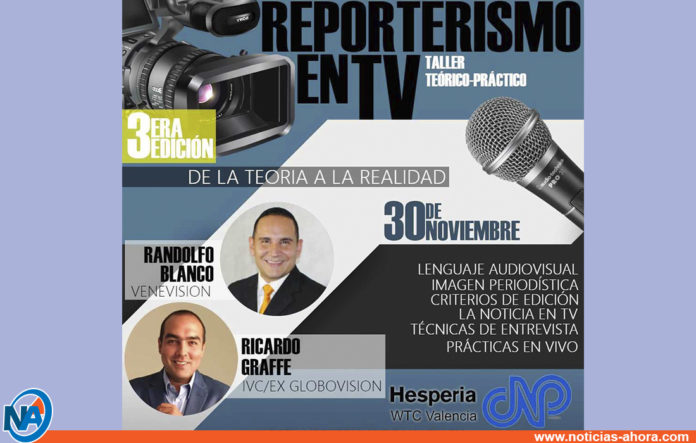 taller Reporterismo en TV - noticias ahora