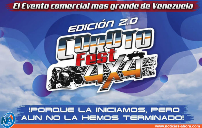 Coroto Fest 4x4 2.0 - Noticias Ahora
