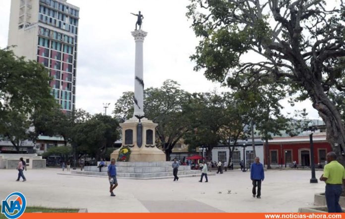 plaza bolivar de valencia - noticias ahora