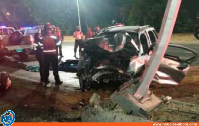 accidente en Francisco Fajardo - noticias ahora