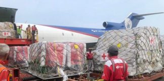 avión ayuda humanitaria estrelló - Noticias Ahora