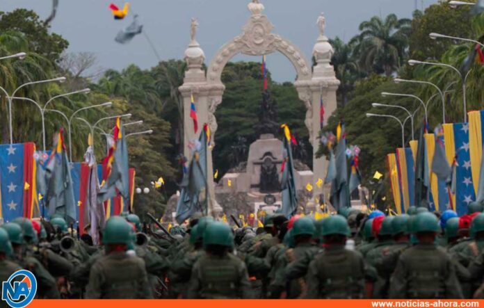 Suspenden desfiles militares - noticias ahora