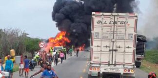 cisterna de combustible en Colombia - noticias ahora