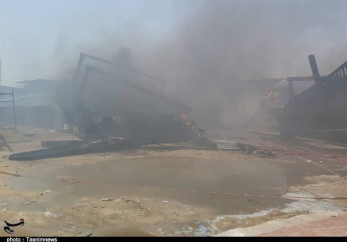 incendio puerto Bushehr - noticias ahora