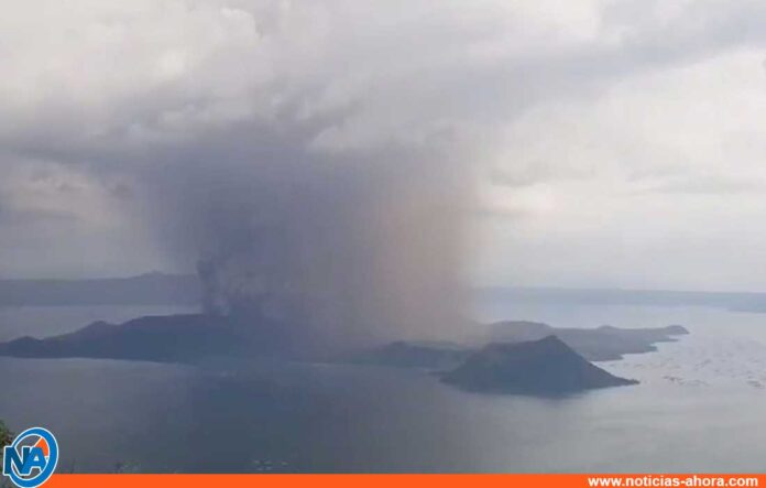 Volcán Taal de Filipinas - noticias ahora