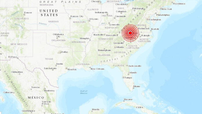 terremoto Carolina del Norte - noticias ahora