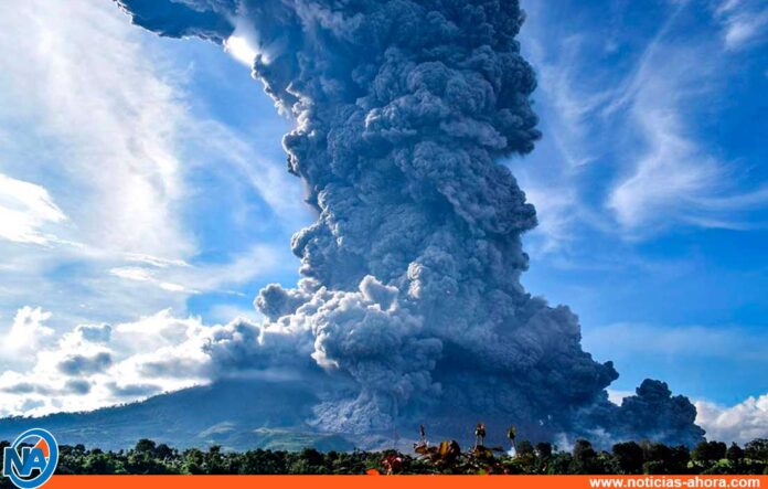 El volcán Sinabung - noticias ahora