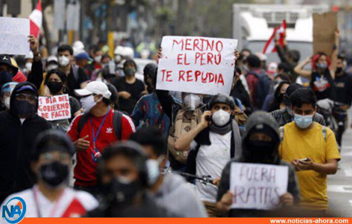 Protestas en Perú - Noticias Ahora