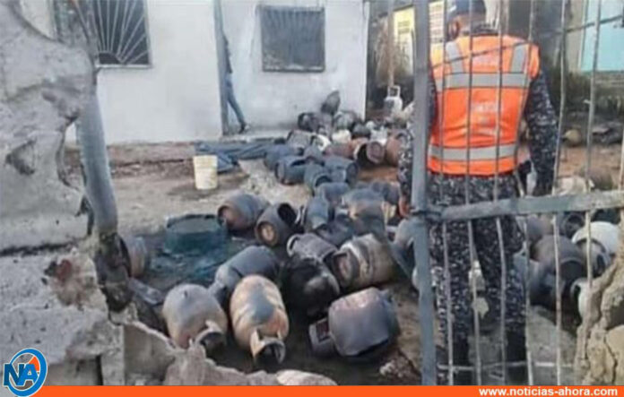 Explosión de bombonas de gas en Monagas - Noticias Ahora