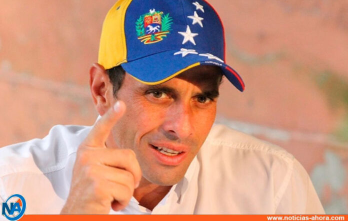 Capriles pide negociar con el chavismo - NA