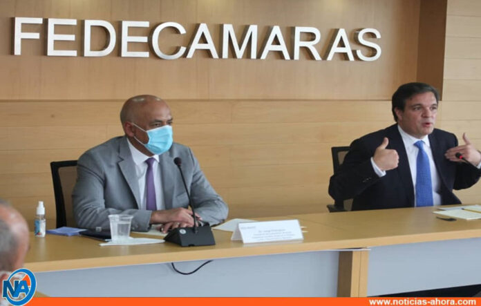Reunión de Jorge Rodríguez con Fedecámaras - Noticias Ahora