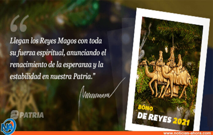 Bono de Reyes 2021 - Noticias Ahora