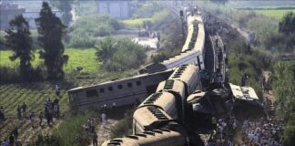 Choque de trenes en Egipto - Noticias Ahora