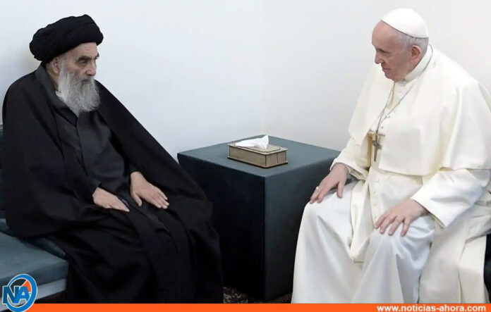 Papa Francisco se reúne con Ayatolá Ali al-Sistani - Noticias Ahora