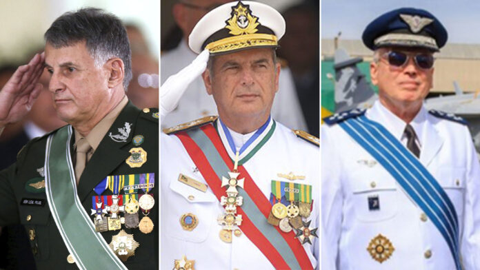 Renunció toda la cúpula de las Fuerzas Armadas de Brasil 