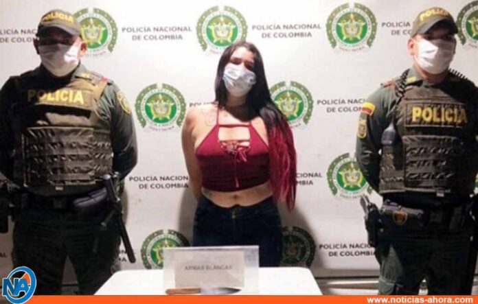 Venezolana apuñaló a su pareja y una mujer en Colombia - NA