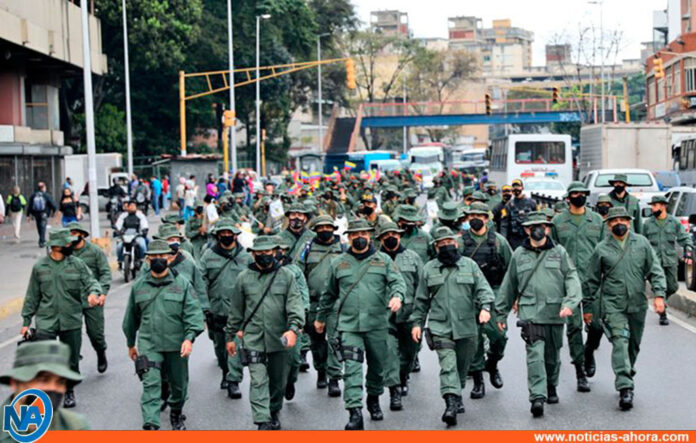 Venezuela realizó ejercicios militares - NA
