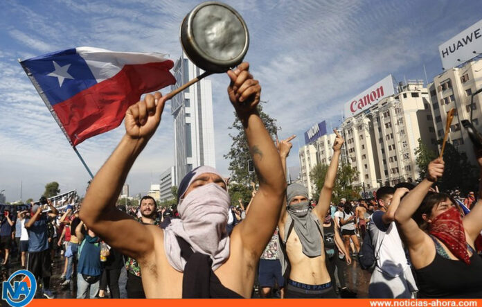 Protestas contra el gobierno de Chile - Noticias Ahora