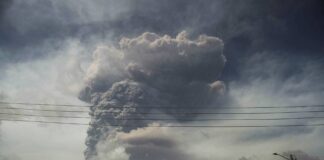 Nueva erupción volcánica "La Soufrière" 