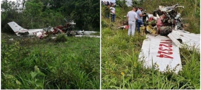 Avioneta se estrella en el estado Bolívar