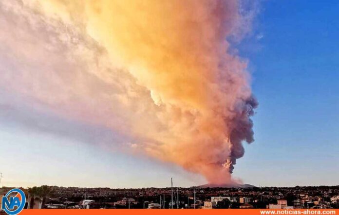 Nueva erupción del volcán Etna - Noticias Ahora
