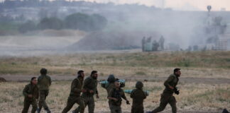 operación en la Franja de Gaza continúa con fuerza