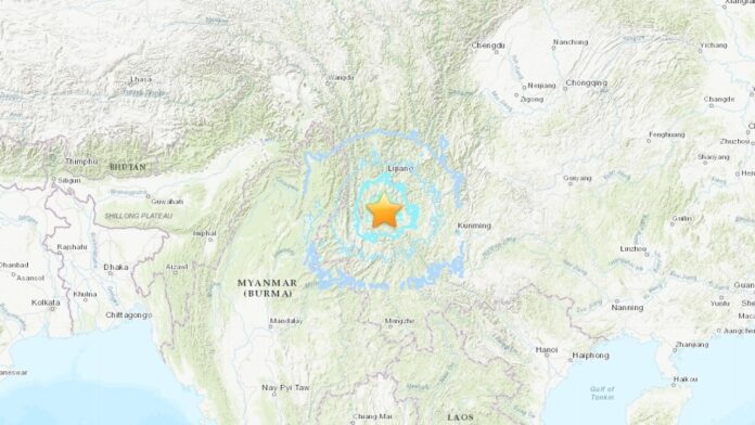 Se registraron diversos terremotos en China