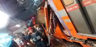 Accidente en metro de México - Noticias Ahora