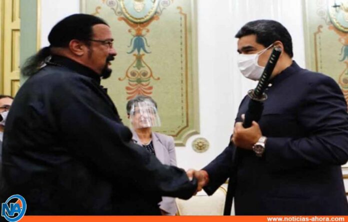 Maduro se reunió con Steven Seagal - NA