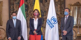 Emiratos Árabes Unidos dona a Colombia