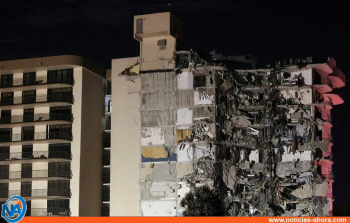 Derrumbe de un edificio en Miami - Noticias Ahora