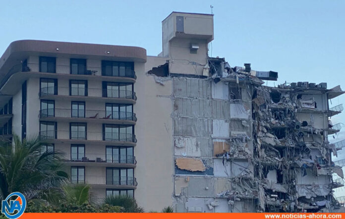 Video del derrumbe del condominio en Miami - Noticias Ahora