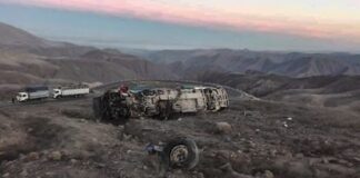 Accidente de autobús en Perú - Noticias Ahora
