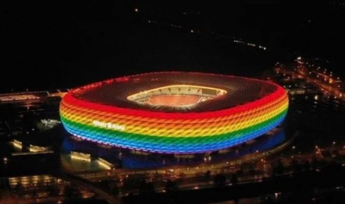 UEFA rechaza iluminación arcoíris - Noticias Ahora