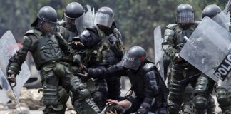 ley antidisturbios en Colombia - NA