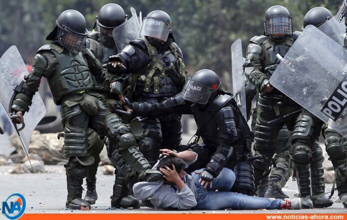 ley antidisturbios en Colombia - NA