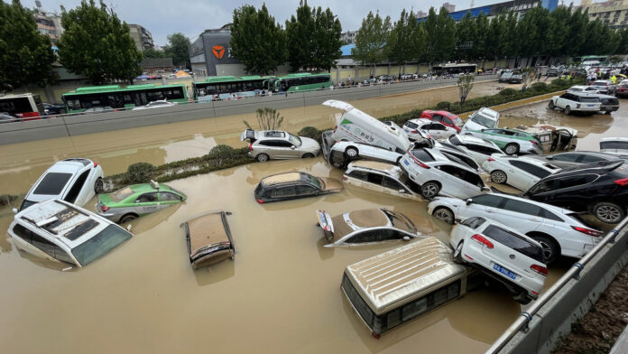 Intensas lluvias en China