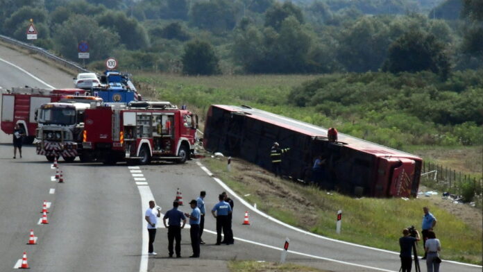 Un accidente de bus en Croacia