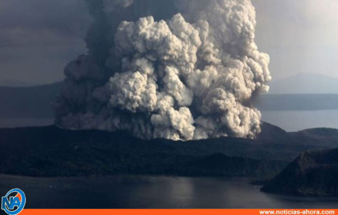Volcán Taal en Filipinas - Noticias Ahora