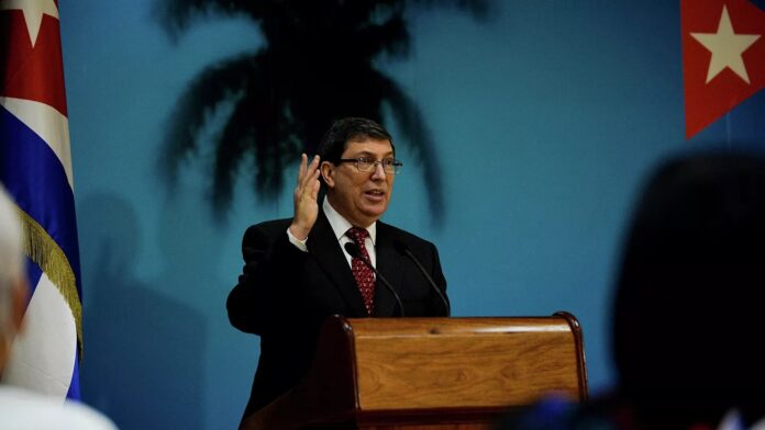 Canciller cubano rechaza sanciones de EEUU