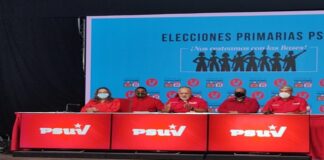 candidatos y candidatas del PSUV