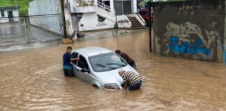 fuertes lluvias en Venezuela