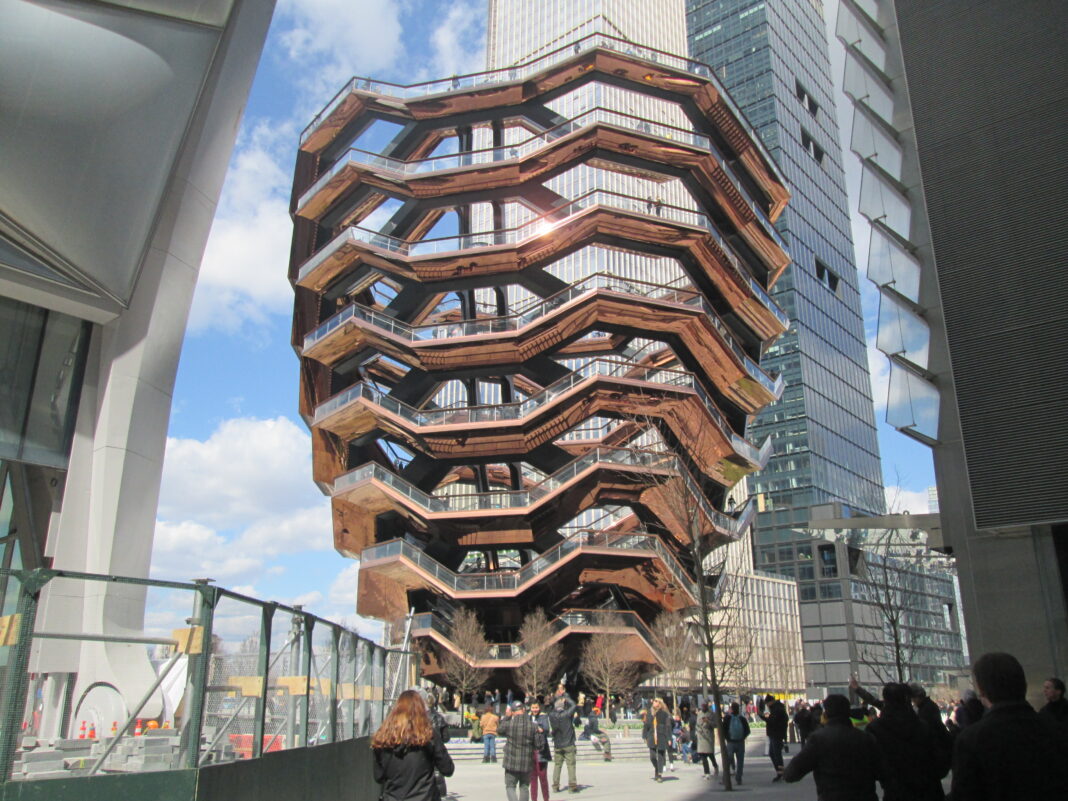 El increíble edificio The Vessel de Nueva York cierra tras el cuarto