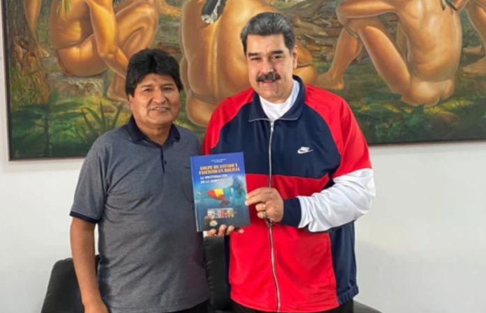 Maduro se reunió con Evo Morales - Noticias Ahora a