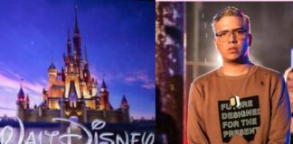 Omar Koonze firma contrato con Disney