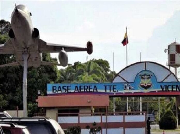 robo en la Base Aérea de Barquisimeto