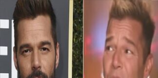 rostro de Ricky Martin