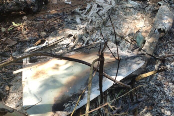 Avioneta militar se estrelló en Bolivia