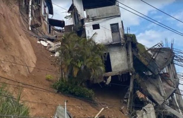 Cuatro viviendas colapsaron en Carrizal
